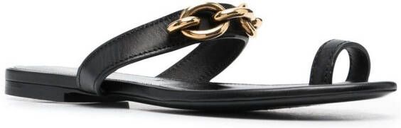 Saint Laurent Jota sandalen Zwart