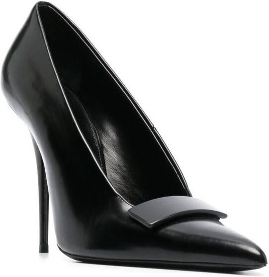 Saint Laurent 110 mm Kayla pumps Wit