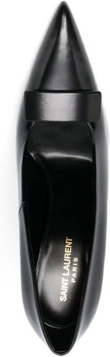 Saint Laurent 110 mm Kayla pumps Wit