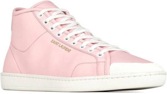 Saint Laurent Leren sneakers Roze