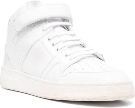 Saint Laurent Leren sneakers Wit