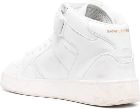 Saint Laurent Leren sneakers Wit