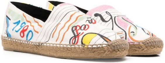 Saint Laurent Perseo espadrilles Beige