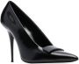 Saint Laurent Pumps met ronde neus Zwart - Thumbnail 2