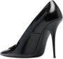 Saint Laurent Pumps met ronde neus Zwart - Thumbnail 3