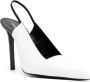 Saint Laurent Raven slingback pumps Wit - Thumbnail 2