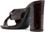 Saint Laurent Sandalen met schildpadschild design Bruin - Thumbnail 3