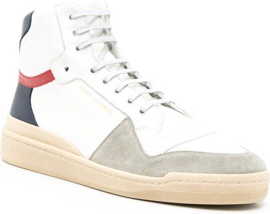 Saint Laurent SL24 mid-top sneakers Veelkleurig