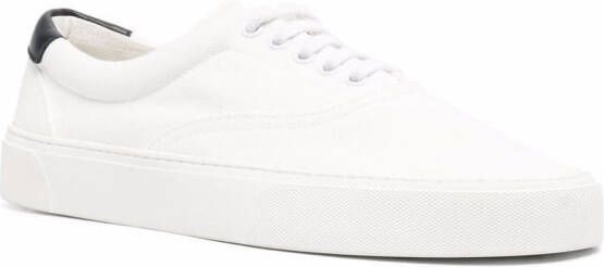 Saint Laurent Sneakers met logo Wit