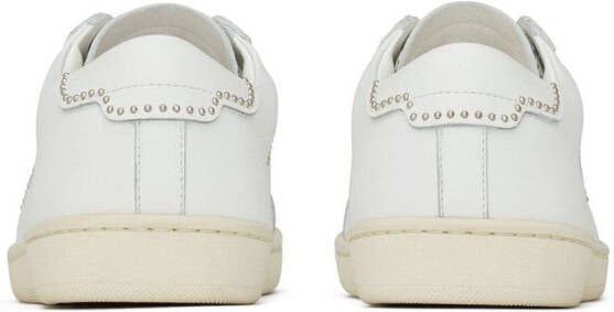 Saint Laurent Sneakers met studs Wit