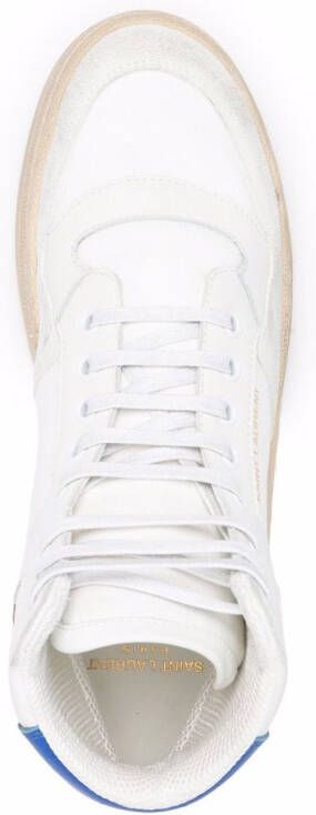 Saint Laurent Sneakers met vlakken Wit