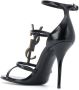 Saint Laurent Stiletto sandalen Zwart - Thumbnail 3