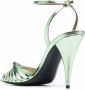 Saint Laurent Tina sandalen met bandjes Groen - Thumbnail 3