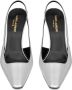 Saint Laurent Tom slingback pumps Zilver - Thumbnail 3