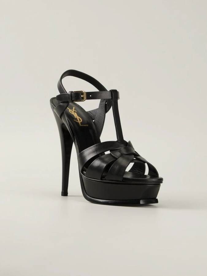 Saint Laurent 'Tribute' sandals Zwart