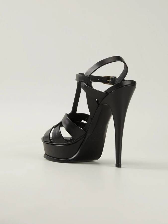 Saint Laurent 'Tribute' sandals Zwart