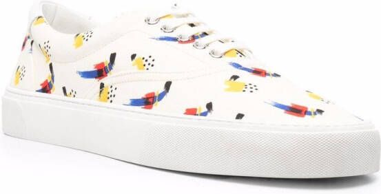 Saint Laurent Venice low-top sneakers Beige