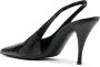 Saint Laurent Viper slingback pumps Zwart - Thumbnail 3