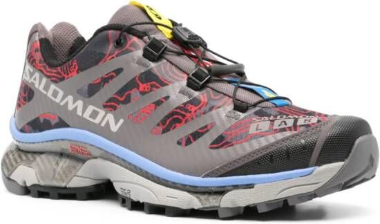 Salomon XT-4 OG Topography low-top sneakers Grijs