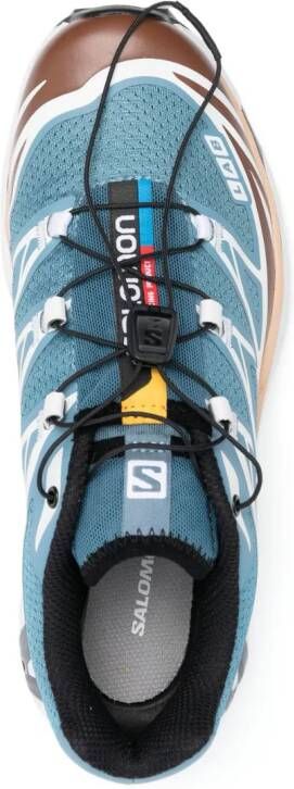 Salomon XT-6 Aegean sneakers Blauw