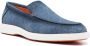 Santoni Loafers met ronde neus Blauw - Thumbnail 2