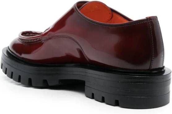 Santoni Chunky loafers Rood