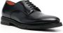 Santoni Faedon derby schoenen met vlakken Zwart - Thumbnail 2