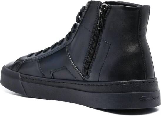 Santoni Gonu high-top sneakers Blauw