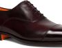 Santoni Oxford schoenen met kleurverloop Rood - Thumbnail 4