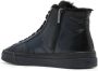 Santoni High-top leren sneakers Blauw - Thumbnail 3