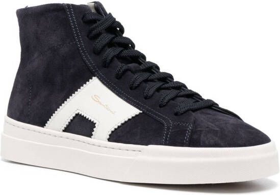 Santoni High-top sneakers Blauw