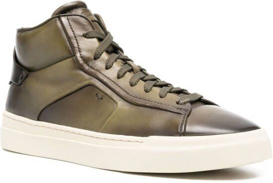 Santoni High-top sneakers Groen