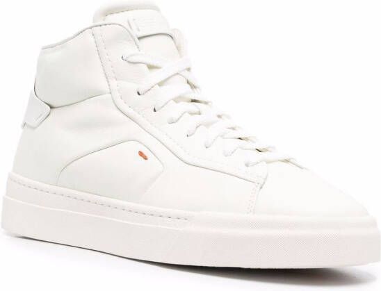 Santoni High-top sneakers Wit