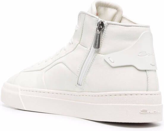 Santoni High-top sneakers Wit