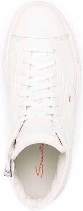 Santoni High-top sneakers Wit