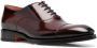 Santoni Leren Oxford schoenen Bruin - Thumbnail 2