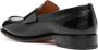 Santoni Leren loafers Zwart - Thumbnail 3