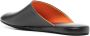 Santoni Leren slippers Zwart - Thumbnail 3