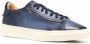 Santoni Leren sneakers Blauw - Thumbnail 2