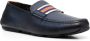 Santoni Loafers met gestreepte band Blauw - Thumbnail 2