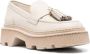 Santoni Loafers met kwastje Beige - Thumbnail 2