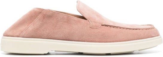 Santoni Loafers met ronde neus Roze