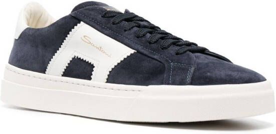 Santoni Sneakers met vlakken Blauw