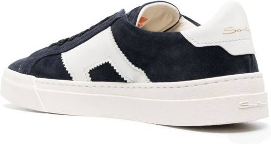 Santoni Sneakers met vlakken Blauw