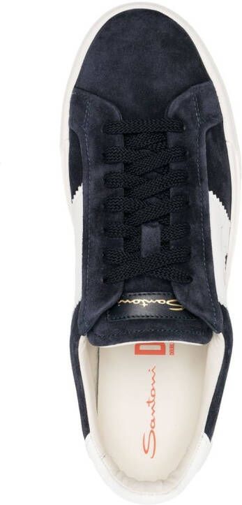 Santoni Sneakers met vlakken Blauw