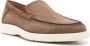 Santoni Geperforeerde leren loafers Bruin - Thumbnail 2