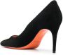 Santoni Pumps met decoratieve plakkaat Zwart - Thumbnail 3