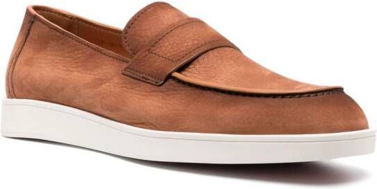 Santoni Slip-on loafers Bruin