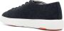 Santoni Sneakers met logopatch Blauw - Thumbnail 3