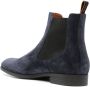 Santoni Suède Chelsea laarzen Blauw - Thumbnail 3